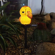 Load image into Gallery viewer, LED Solar Powered Owl Garden Light Waterproof Ornament Lawn Outdoor Lamp