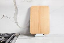 Load image into Gallery viewer, Multi-functional Pot Lid and Utensil Holder Metal Stand Kitchen Organiser
