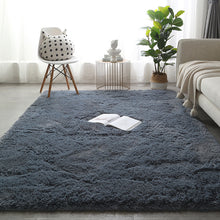 Load image into Gallery viewer, Soft Floor Rugs Mat Shaggy Fluffy Large Area Carpet Living Room Bedroom - Deep Grey