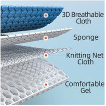 Load image into Gallery viewer, Portable Folding Gel Seat Cushion Honeycomb Comfort Support Pillow Pain Relief