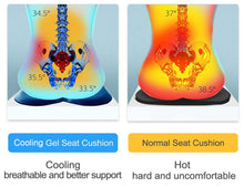 Load image into Gallery viewer, Portable Folding Gel Seat Cushion Honeycomb Comfort Support Pillow Pain Relief
