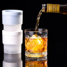 Load image into Gallery viewer, 2pcs Silicone Ice Ball Mold Sphere Cube Maker Mould for Jelly Whiskey Cocktail