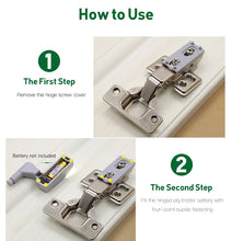 Load image into Gallery viewer, 10x LED Hinge Cabinet Lights Smart Sensor Closet Cupboard Wardrobe Kitchen Light