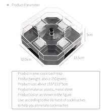 Load image into Gallery viewer, 2x Reusable Cockroach Catcher Box Non Poison ECO Pest Insect Repeller Killer Trap