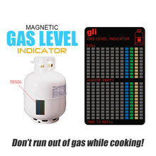 Load image into Gallery viewer, Magnetic Gas Tank Level Indicator Bottle Level Gauge BBQ Camping Outdoor Home