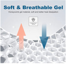 Load image into Gallery viewer, Portable Folding Gel Seat Cushion Honeycomb Comfort Support Pillow Pain Relief