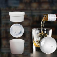 Load image into Gallery viewer, 2pcs Silicone Ice Ball Mold Sphere Cube Maker Mould for Jelly Whiskey Cocktail