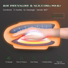 Load image into Gallery viewer, Electric Hand Palm Finger Massager Relieve Stress Vibration Acupressure Heated Machines Air Compression