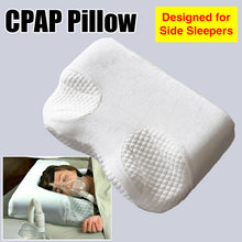 Load image into Gallery viewer, Memory Foam CPAP Pillow Side Sleepers Sleep Apnea Snoring Machine Stop Mask Leaks