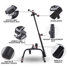 Load image into Gallery viewer, For Elderly Exercise Bike Foot Pedal Stepper Cycling Equipment Fitness Home Gym