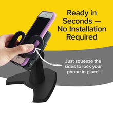 Load image into Gallery viewer, Fully Adjustable Desktop Mobile Phone Mount Holder Stand Hands Free Viewing