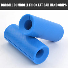 Load image into Gallery viewer, 1 Pair Barbell / Dumbbell Thick FAT BAR Bar Hand Grips Fitness Exercise Grips