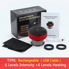 Load image into Gallery viewer, 12 Adjustable Level Portable LCD Electric Cupping Therapy Massager USB Rechargeable