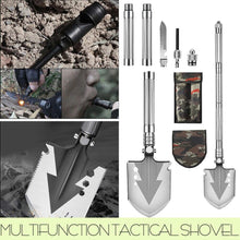 Load image into Gallery viewer, Multifunction Tactical Shovel Outdoor Folding Camping Military Survival Tools