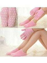 Load image into Gallery viewer, SwissCare Moisturising Gel Socks Gloves Set w/ Vitamin E Jojoba Oil