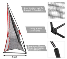 Load image into Gallery viewer, 3M Huge Golf Practice Net Hitting Training Aid Driving Chipping Cage + Carry Bag