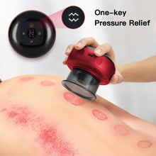 Load image into Gallery viewer, 12 Adjustable Level Portable LCD Electric Cupping Therapy Massager USB Rechargeable