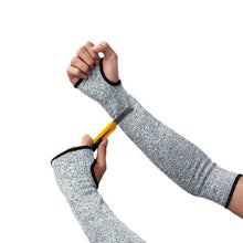 Load image into Gallery viewer, 1 Pair Cut Proof Anti-Cutting Resistant Sleeve Elbow Arm Safety Guard Gloves Protection
