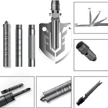 Load image into Gallery viewer, Multifunction Tactical Shovel Outdoor Folding Camping Military Survival Tools