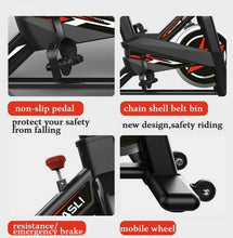 Load image into Gallery viewer, Best Fitness Portable Indoor Stationary Flywheel Exercise Home Gym Spin Bike