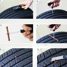 Load image into Gallery viewer, 6pcs Tyre Repair Kit Bike Car Emergency Tools Sets Tire Puncture Motorcycle
