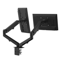 Load image into Gallery viewer, Dual Arm Bracket 10-27" Monitor Stand HD LED TV Screen Holder Desktop Mount