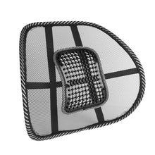 Load image into Gallery viewer, 2x Mesh Lumbar Back Support Cushion Seat Posture Corrector Car Office Chair Home