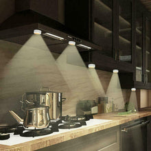 Load image into Gallery viewer, Peel and Stick Multi-functional Remote Control Ceiling Cabinet Puck Lights 3PCS