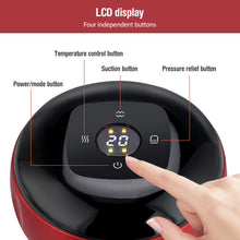 Load image into Gallery viewer, 12 Adjustable Level Portable LCD Electric Cupping Therapy Massager USB Rechargeable