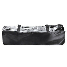 Load image into Gallery viewer, Large Clear CD Book Storage Holder Easy Zip Closure Carry Bag Organizer