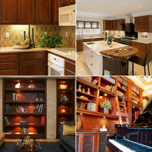 Load image into Gallery viewer, Peel and Stick Multi-functional Remote Control Ceiling Cabinet Puck Lights 3PCS