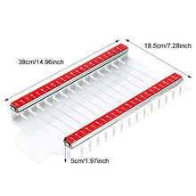 Load image into Gallery viewer, Refrigerator Hanging Storage Clip Sliding Rail Tray for Food Bag with 6 Zip Bags