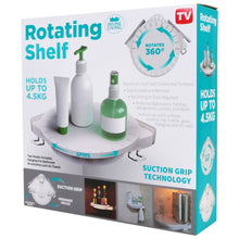 Load image into Gallery viewer, Instant Organizing Spinning 360 Degrees Grip-on Corner Shelf Kitchen Storage Bathroom Shelf