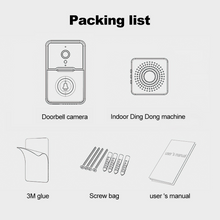 Load image into Gallery viewer, Wireless Doorbell Video Door Bell WiFi Smart Intercom Ring Security Phone Camera