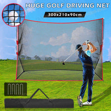 Load image into Gallery viewer, 3M Huge Golf Practice Net Hitting Training Aid Driving Chipping Cage + Carry Bag