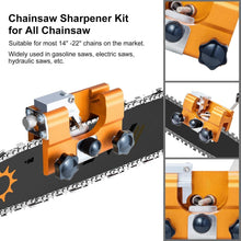 Load image into Gallery viewer, Chainsaw Sharpener Easy & Portable Jigs Sharpening Tool Chain Saws Electric Saws