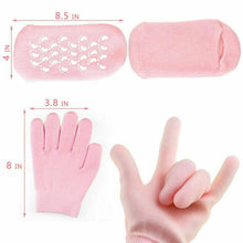 Load image into Gallery viewer, SwissCare Moisturising Gel Socks Gloves Set w/ Vitamin E Jojoba Oil