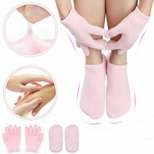 Load image into Gallery viewer, SwissCare Moisturising Gel Socks Gloves Set w/ Vitamin E Jojoba Oil