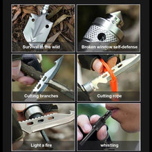 Load image into Gallery viewer, Multifunction Tactical Shovel Outdoor Folding Camping Military Survival Tools