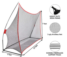 Load image into Gallery viewer, 3M Huge Golf Practice Net Hitting Training Aid Driving Chipping Cage + Carry Bag