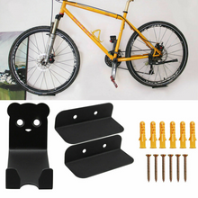 Load image into Gallery viewer, Bike Rack Pedal Hook Wall Mount Hanger Wheel Holder Display Storage Brackets