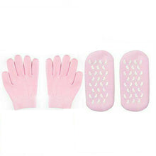 Load image into Gallery viewer, SwissCare Moisturising Gel Socks Gloves Set w/ Vitamin E Jojoba Oil