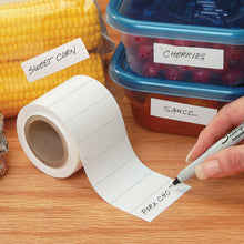 Load image into Gallery viewer, Easy Stick Fridge Freezer Label Roll (500 Roll)