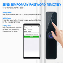 Load image into Gallery viewer, Electronic Digital Smart Door Lock Fingerprint APP Password Key Security Lock
