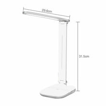 Load image into Gallery viewer, Dimmable Touch LED Desk Lamp Bedside Study Reading Table Light with USB Ports
