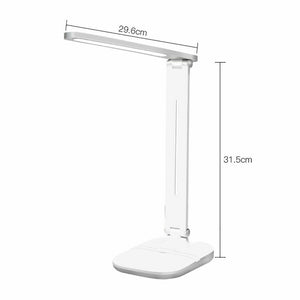 Dimmable Touch LED Desk Lamp Bedside Study Reading Table Light with USB Ports