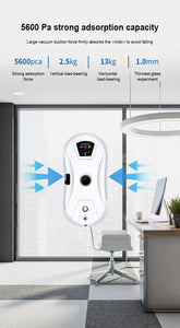 Intelligent Window Cleaner Robot With Automatic Water Spray Remote Control Wash