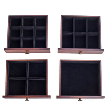 Load image into Gallery viewer, Extra Large Wooden Jewellery Box Necklace Ring Storage Cabinet Display Organiser
