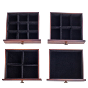 Extra Large Wooden Jewellery Box Necklace Ring Storage Cabinet Display Organiser