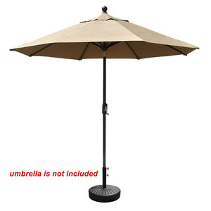 Durable Beach Umbrella Stand Base Parasol Holder Market Patio Standing Outdoor Garden